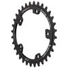 Wolf Tooth Components Camo Oval Chainring Black, 30T view 4
