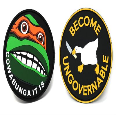 Funny Tactical 2-Patch Bundle | Hook and Loop PVC Patches