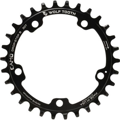 Wolf Tooth Components Camo Round Chainring Black, 32T