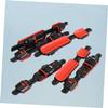 INOOMP 20pcs Fishing Rod Holder Accessories and Reel Deck Mount for Enhanced Stability for Sea Fishing and Boat Use Black Red view 3