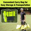 Elite Athletics 7x7 Baseball & Softball Practice, Hitting, & Pitching Net with Bow Frame, Carry Case and Strike Zone, Ultimate Training Net view 4
