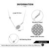 PickleBelle Lovematch Tennis Racket and Ball Necklace with Crystals - Rhodium Plated Over 925 Sterling Silver | Gift for Her, Present For Birthday, Valentine's day, Wedding Anniversary and Christmas Gifts for Tennis Lovers view 2