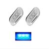3" LED Oblong Courtesy Light Marine Boat Deck Transom Stern Light for Yacht Pontoon Fishing Boat Kayak Sailboat, Sealed Boat Cabin Lights, 12V, Clear Lens, Surface Mount view 1