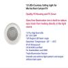 LLD_TK Marine RV Boat Pontoon White LED Courtesy Ceiling Light Glare Free illumination Lens 12V DC Surface Flush Mount White Plastic Housing view 4