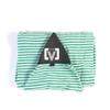 VICTORY DELUXE TERRY SURFBOARD Sock Cover, Shortboard, Board Sock - Lightweight Stretch Surfboard Bag, Protective Poly Nose  Breathable Terry Towel Stretch Sleeve/Case (Green/White, 6.6) view 1