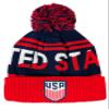 Icon Sports U.S. Soccer Federation Soccer Beanie - United States Unisex Pom Beanie view 1