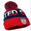 Icon Sports U.S. Soccer Federation Soccer Beanie - United States Unisex Pom Beanie view 3