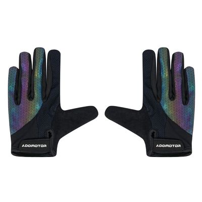 ADDMOTOR Winter Gloves for Men Women Adjustable Touch Screen Anti-Slip, Thermal Workout Glove for Hiking Driving Running Bike Cycling Exercise for Cold Weather (Grey L)