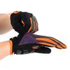 ADDMOTOR Winter Gloves for Men Women Adjustable Touch Screen Anti-Slip, Thermal Workout Glove for Hiking Driving Running Bike Cycling Exercise for Cold Weather (Orange XL) view 4