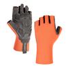 ADDMOTOR Workout Gloves for Men and Women, Breathable Exercise Gloves, SBR Padded Wear Non-Slip & Full Palm Protection Fingerless Gloves for Cycling, Exercise,Gym, Fitness and Training (Orange XL) view 1