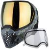 PaintballBodyBags Empire EVS Paintball Mask/Goggle HEX - 3 Quick Change Thermal Lenses Clear, Smoke, Gold Mirror view 2