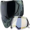 PaintballBodyBags Empire EVS Paintball Mask/Goggle HEX - 3 Quick Change Thermal Lenses Clear, Smoke, HD Gold view 1