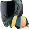 Empire EVS Paintball Mask/Goggle HEX - 3 Quick Change Thermal Lenses Clear, Smoke, Fire Mirror view 1