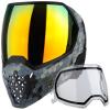 Empire EVS Paintball Mask/Goggle HEX - 3 Quick Change Thermal Lenses Clear, Smoke, Fire Mirror view 2