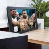 sufenvera Signed Mike Tyson Photo Framed Poster with Mike Tyson vs. Evander Holyfield Retro Film Display,Idea Gifts for Boxing Fan Bithday Christmas 10x8 Inches view 3