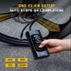 AZUNO Electric Bike Pump Tire Inflator, Rechargeable Bicycle Pump with 7800mAh Battery, and Type-C Charging, Presta and Schrader Valve view 4