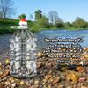WAYUTO Minnow Traps for Bait Fish Clear Plastic Small Fish Bait Traps for Fishing with String Rope Fish Traps 8 Hole Crawfish Crab Shrimp Fishing Trap for River Ocean Saltwater Lakes view 3