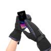 Children's Adult Heating Gloves Double Sided Heating USB Heating Electric Heating with Finger Toddler Snow Mittens (B, One Size) view 4