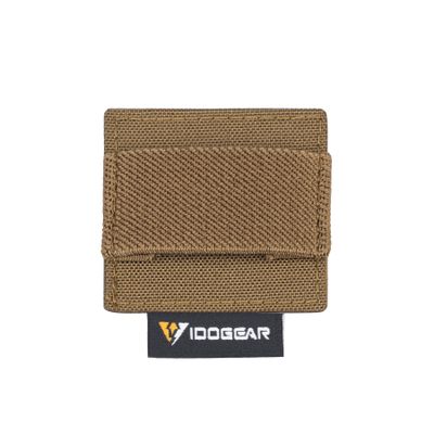Tactical Cable Storage Sticker Reusable Fastening Cable Ties With Hook And Loop For Tactical helmet, Headset, Walkie-talkie(1pc,Coyote Brown)