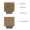 Tactical Cable Storage Sticker Reusable Fastening Cable Ties With Hook And Loop For Tactical helmet, Headset, Walkie-talkie(1pc,Coyote Brown) view 2