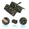 PATIKIL 15.7"x11.6"x0.4" Foldable Hiking Seat Pad, 2 Pack Cushion Sitting Pads Foam Mat Ultralight Waterproof for Outdoor Camping Picnic Stadium, Yellow Black view 4