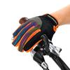 ADDMOTOR Workout Gloves for Men Full-Finger, Touchscreen Anti-Slip Exercise Gloves, Lightweight Breathable Full Palm Protection Gloves for Bike Cycling, Exercise,Gym, Fitness and Training (M Orange) view 4