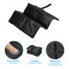 PATIKIL 15.7"x11.6"x0.4" Foldable Hiking Seat Pad, 2 Pack Cushion Sitting Pads Foam Mat Ultralight Waterproof for Outdoor Camping Picnic Stadium, Black view 4