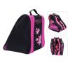 3Layers Kids Skate Carry Bag for Roller, Inline, Ice Skates - Pink view 2
