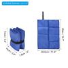 PATIKIL 15.7"x11.6"x0.4" Foldable Hiking Seat Pad, Cushion Sitting Pads Foam Mat Ultralight Waterproof for Outdoor Camping Picnic Stadium, Blue view 2