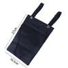 Pokinge 2Pcs/Set Bike Front Hanging Bags,Bicycles Handlebar Bag Canvas Bike Frame Bag Mtb Front Storage Bag Mobile Phone Water Cup Bag for Cycling view 2