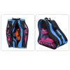 3Layers Skate Carry Bag for Kids Roller Skates Inline Skates Ice Skates, blue view 2