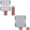 LEDMO DC/DC 24V Step Down to 12V Converter Regulator Reducer 20A 240W 360W 30A olf Cart Reducer Converter Waterproof Module Transformer for Truck view 1