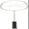 Hundred Powertek 200 PRO Badminton Racquet | White | Standard | Aluminium | Unisex | Strung | Lightweight 3.35 oz | Durable | G5 Grip | 18-20 lbs Tension | Head Cover view 4