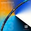 Li-ning Air-Force 77 G3 Carbon Fibre Strung Badminton Racket with Full Cover (77g, Navy/Blue/Gold) view 3