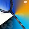Li-ning Air-Force 77 G3 Carbon Fibre Strung Badminton Racket with Full Cover (77g, Navy/Blue/Gold) view 4