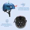 KAMUGO Kids Bike Helmet, Toddler Helmet for Ages 2-8 Boys Girls with Sports Protective Gear Set Knee Elbow Wrist Pads for Skateboard Cycling Scooter(Blue) view 4