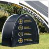 Happy Travel Bike Storage Shed Tent,Outdoor Portable Bicycle Storage Sheds with 210D Oxford Fabric PU4000 Waterproof for 2/3/4/6/8 Bikes,Bike Covers Shelter for Motorcycle,Garden Tools,Toys,Lawn Mower view 4