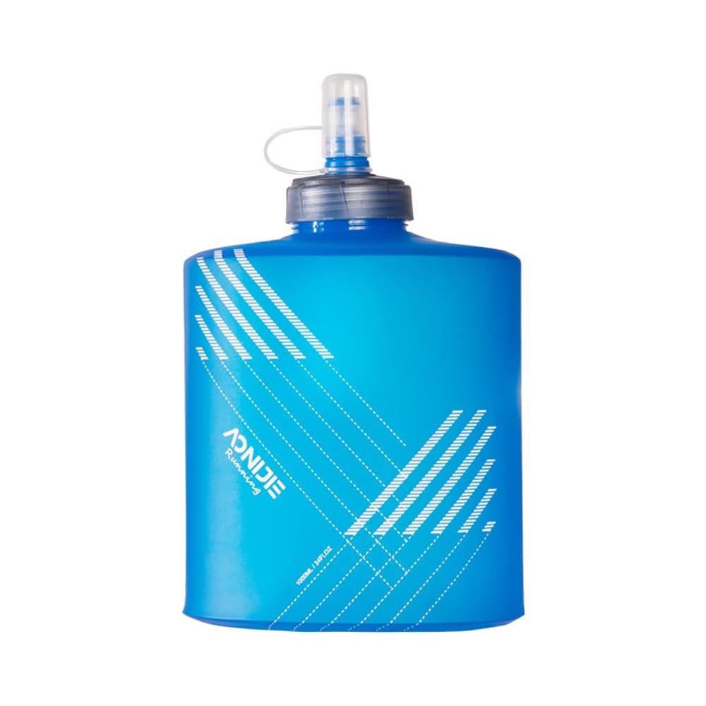 OUNERGY 1L/2L TPU Water Bottle BPA Free Water Bottle for Travel Camping Hiking Soft Water Bottle (1L)