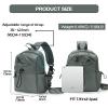 SEAFEW Small Green Sling Crossbody Backpack Shoulder Bag for Men Women - Mini One Strap Sling Bag Fanny Pack Daypack, Waterproof Nylon Chest Bag for Motorcycle Hiking Travel Gym Sport view 4