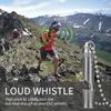 Autuveen Titanium Emergency Whistle,EDC Safety Whistles Necklace for Camping Outdoor,Loud Survival Keychain Whistle Loud up to 120db view 4