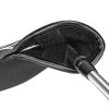 NineFit Basics Golf Iron Headcover Club Head Cover Protection Sticker Closure, Black+Red view 2