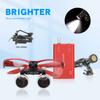 3.5X-420mm Loupes manifying Glasses White Cone with 5W Head Lamp Filter with Cloths Bag (Red) view 2