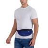 MINGSHAN Alaska Flag Fanny Pack For Men & Women,Casual Durable With Adjustable Strap & Headphone Hole For Outdoors Workout Running Hiking Cycling Traveling view 4