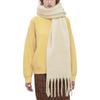 MININAI Women Chunky Scarf, Soft Warm Winter Scarf for Cold Weather, Christmas Blanket Scarves Pashmina Shawl Wrap (Beige) view 1