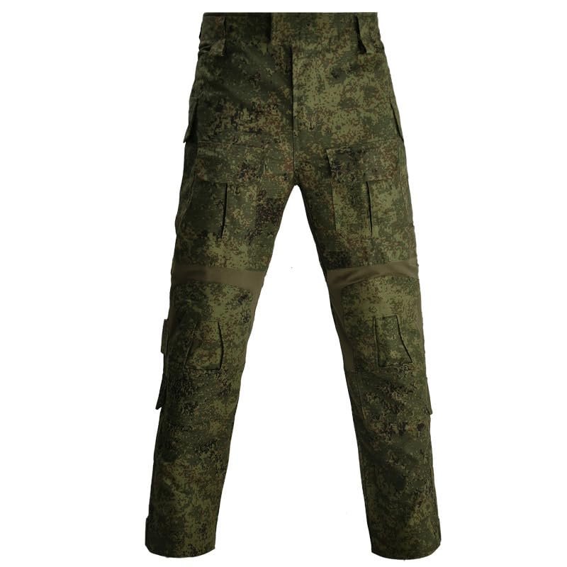 Airsoft Hunting Shooting Sports Trousers Battle Uniform BDU Tactical G3 Camouflage Pants - Rusia Camo - S