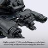 FMATAL GEAR PVS-31 NVG Dummy Model for Tactical Helmet Mount, Compatible with Airsoft and Paintball, Cosplay, Lightweight and Durable(Luminous) view 3