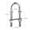 UNKOMN Marine Hardware Stainless Steel Marine Boat Stern Bow Eye Tie Down U Bolt 5" Length Boat Accessories Marine Yacht view 2