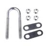 UNKOMN Marine Hardware Stainless Steel Marine Boat Stern Bow Eye Tie Down U Bolt 5" Length Boat Accessories Marine Yacht view 4