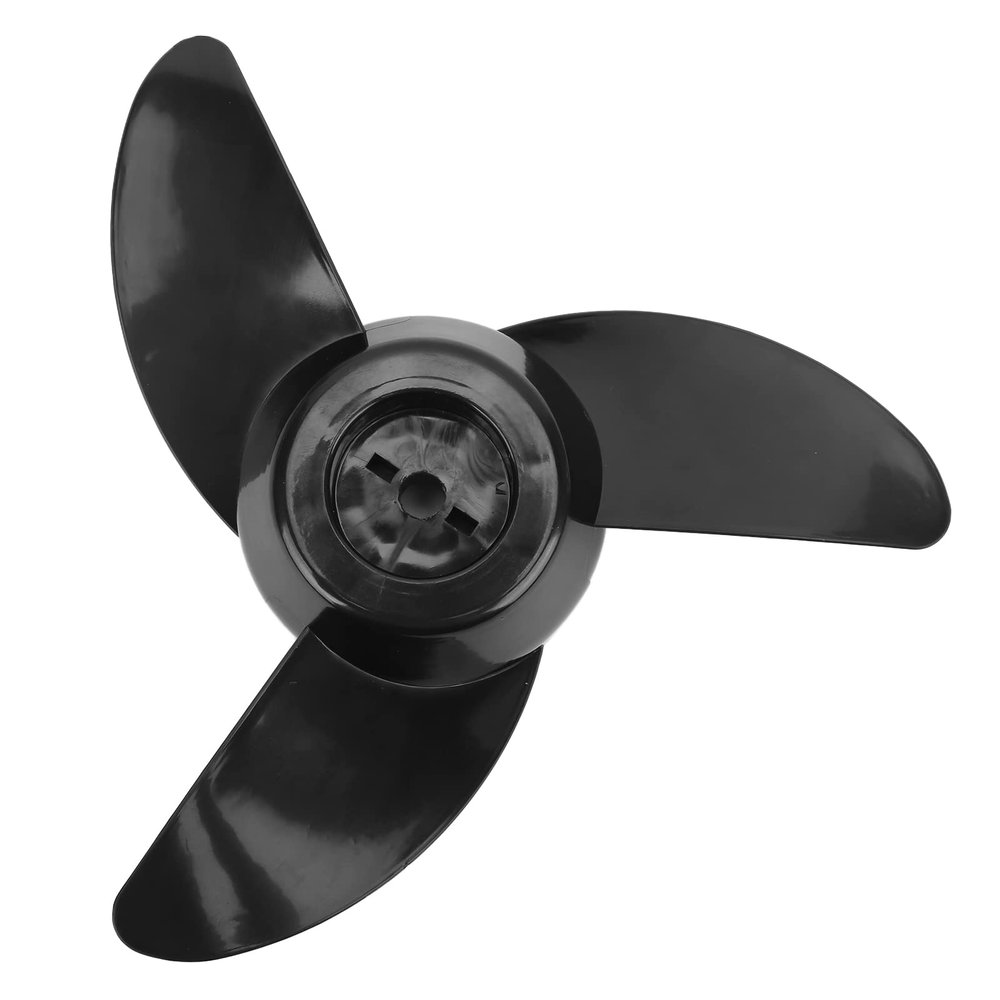 Acouto Electric Outboard Propeller Kit 3 Blades for 12V 24V Trolling Motors with Premium Plastic Material