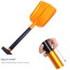 FAVOMOTO Aluminum Snow Shovel Lightweight Emergency Tool for Vehicle Removal Ergonomic Non- Handle for Snowy Days and Outdoor Adventures Easy to Store and Use view 4